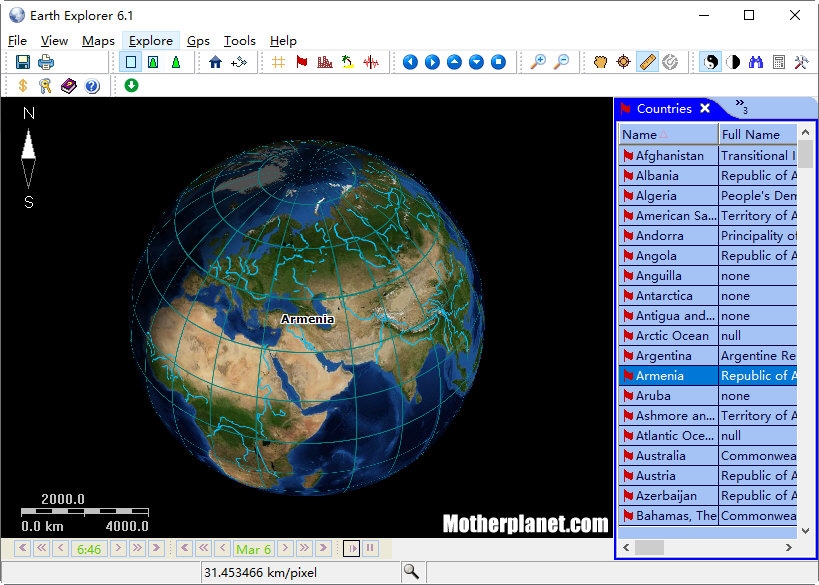 Earth Explorer软件截图3