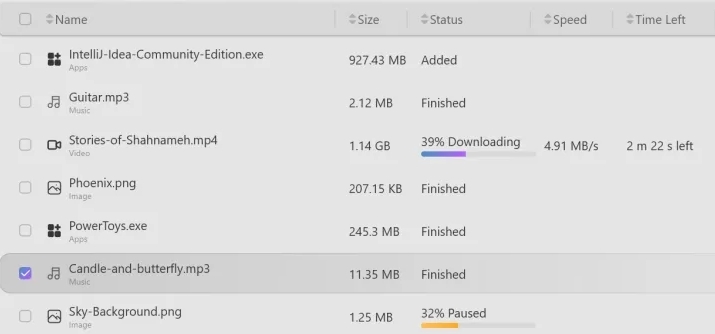 AB Download Manager使用截图1