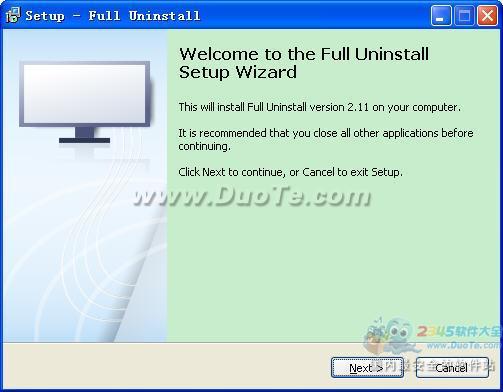 Full Uninstall