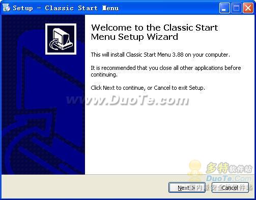 Classic Start Menu