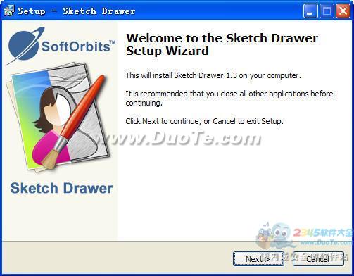 SoftOrbits Sketch Drawer