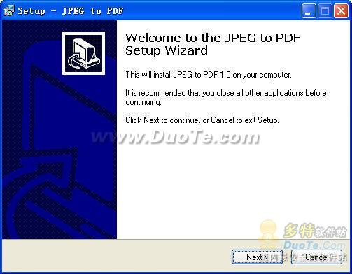 JPEG to PDF
