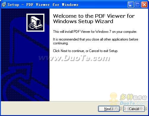 PDF Viewer for Windows 7